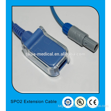 DB9 SpO2 Sensor Extension Cable/SpO2 Probe Adapter Cable
